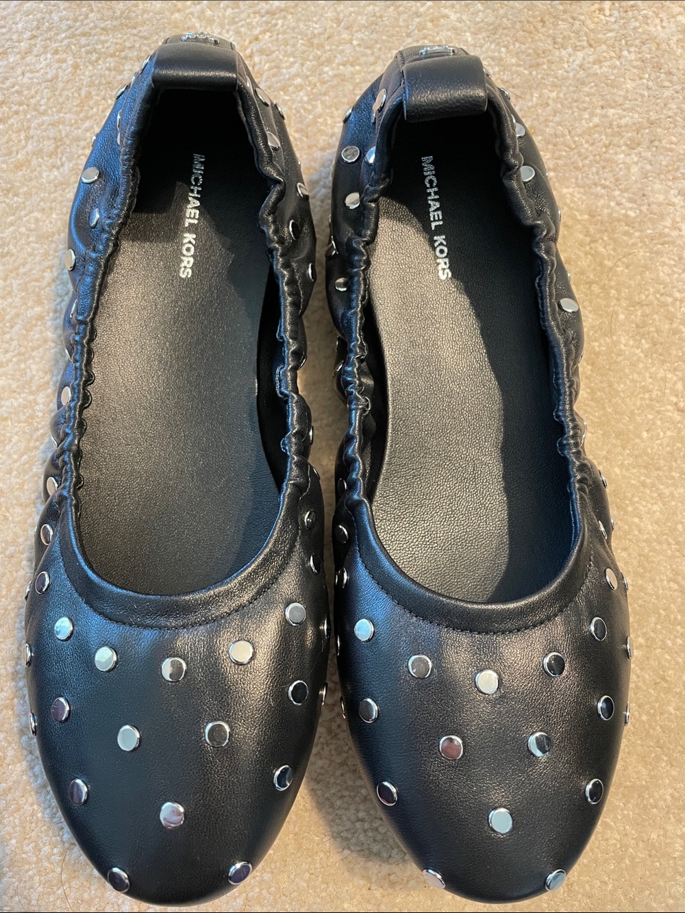 Michael Kors Amy Ballet Flats with Studs - Picture 11 of 11